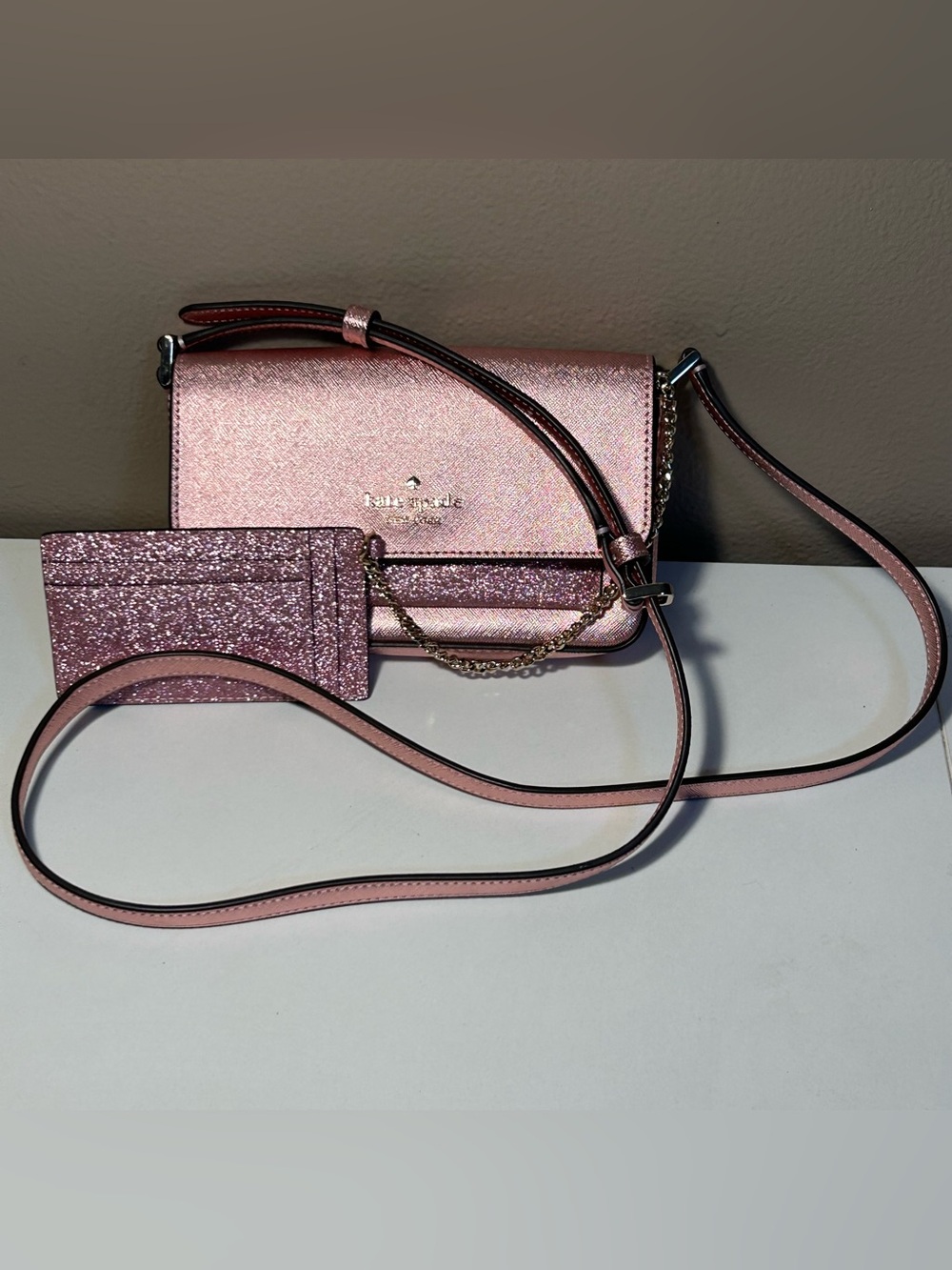 Coach Silver Metallic Leather Derby Tote Shoulder Bag Large F59388